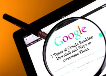 7 Types of Google Ranking Downfall and Ways to Overcome Them